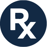 Icône de prescription RX